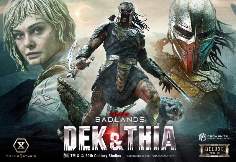 Pre-Orders Open August 13: Predator: Badlands Dek & Thia Statue